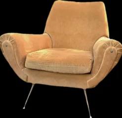 Pamono Vintage Lounge Chairs and Sofa, 1950s, Set of 3 Outlet