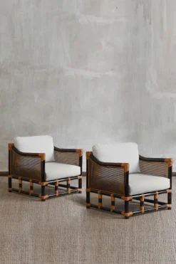 Pamono Vintage Lounge Chairs and Sofa, 1980s, Set of 3