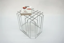 Pamono Vintage Magazine Holder by Willi Glaeser Discount