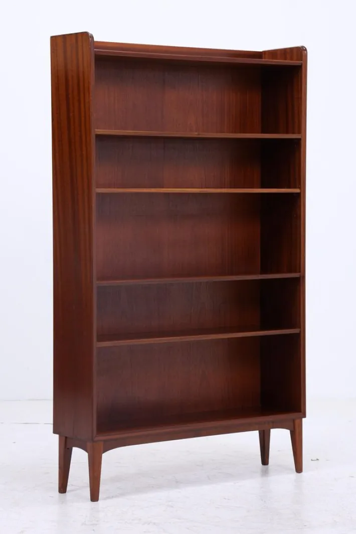 Pamono Vintage Mahogany Bookcase, 1960s Clearance