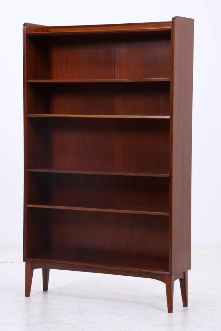 Pamono Vintage Mahogany Bookcase, 1960s Clearance