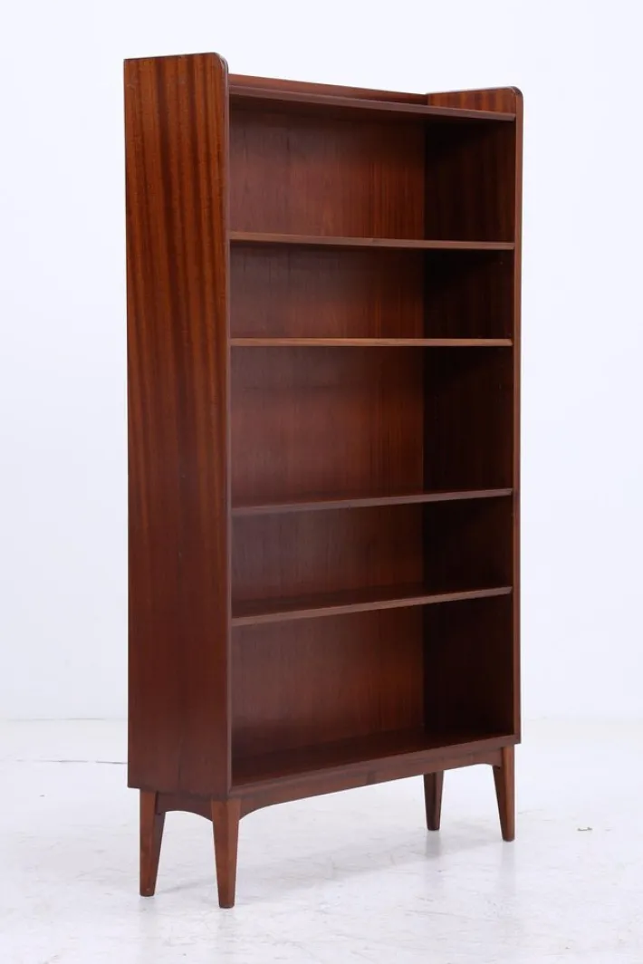 Pamono Vintage Mahogany Bookcase, 1960s Clearance