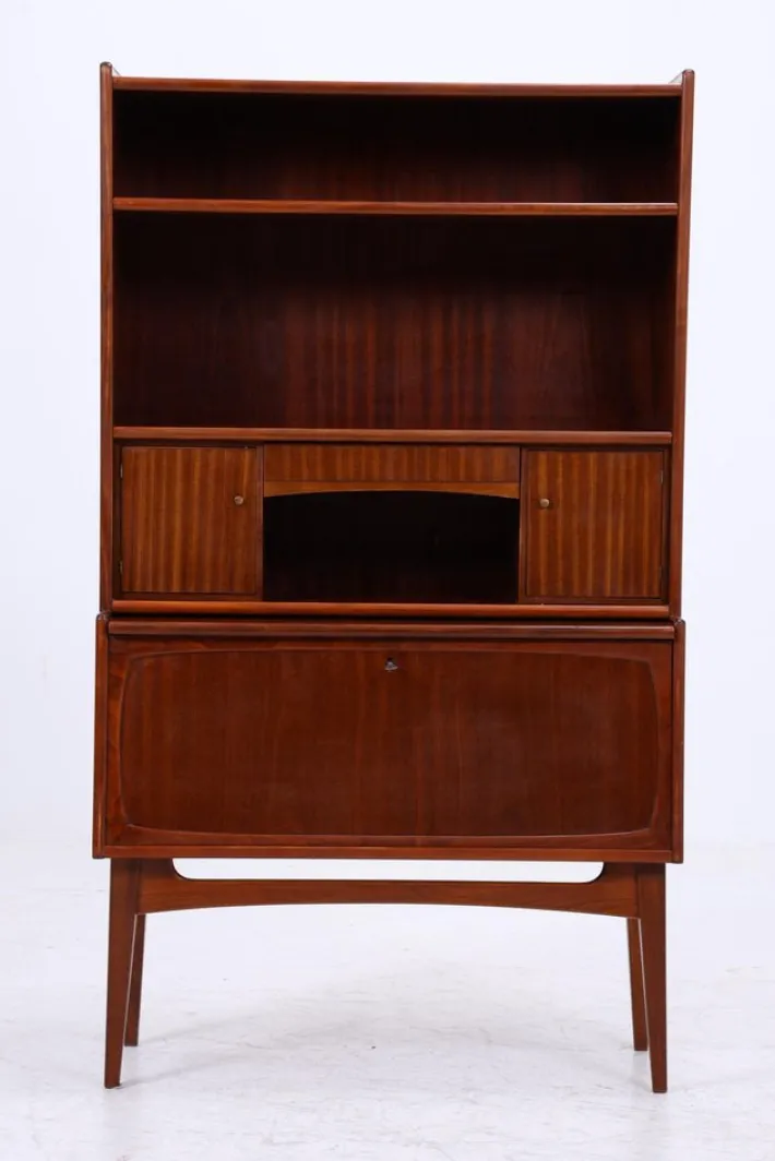 Pamono Vintage Mahogany Bookcase from Treman Furniture Factory, 1960s Outlet