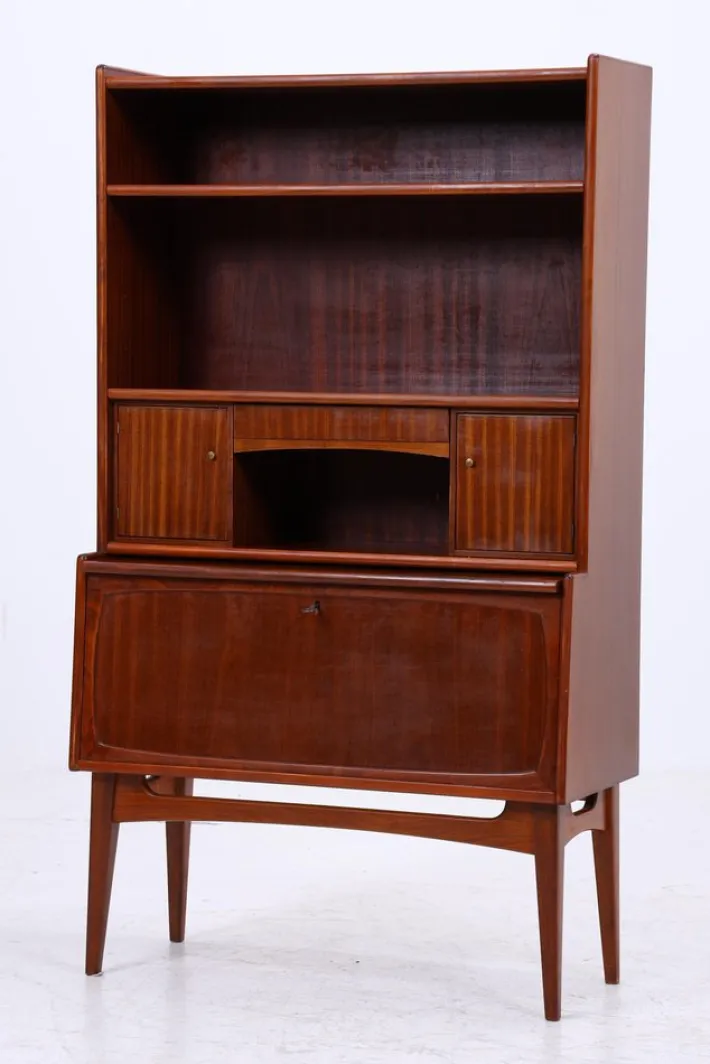 Pamono Vintage Mahogany Bookcase from Treman Furniture Factory, 1960s Outlet