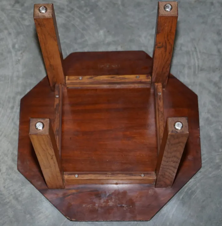 Pamono Vintage Mahogany Satinwood & Walnut Chess Games Table Ideal as a Side End Piece Clearance