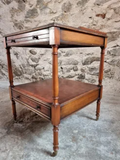 Pamono Vintage Mahogany Side Table, 1950s Best