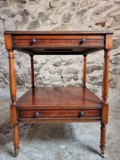 Pamono Vintage Mahogany Side Table, 1950s Best