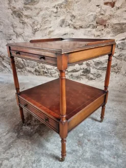 Pamono Vintage Mahogany Side Table, 1950s Best
