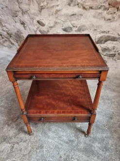 Pamono Vintage Mahogany Side Table, 1950s Best