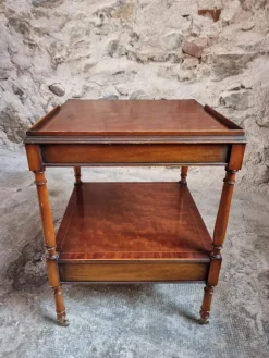 Pamono Vintage Mahogany Side Table, 1950s Best