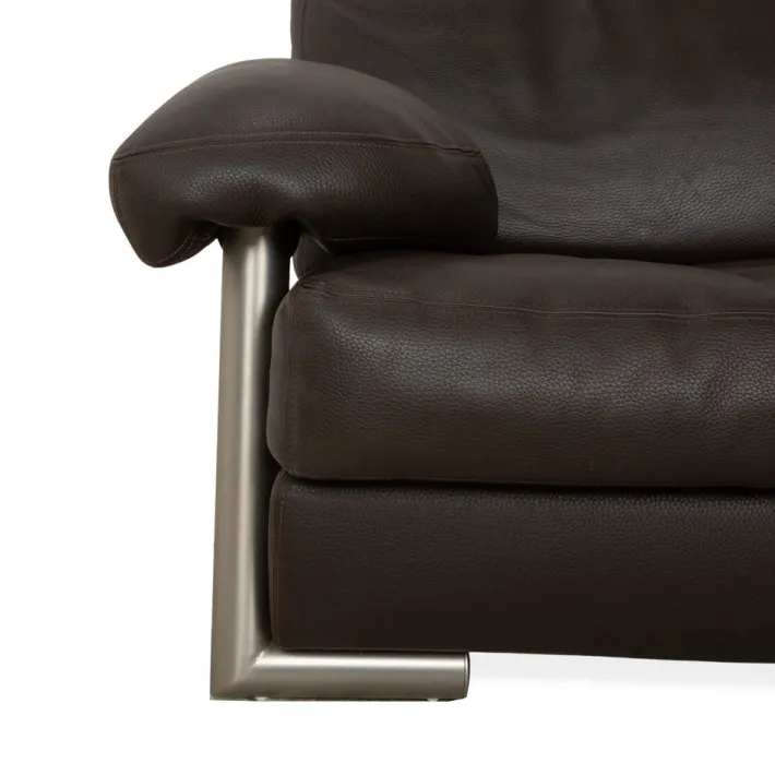 Pamono Vintage Medea Four-Seater Sofa in Leather by Artanova Clearance