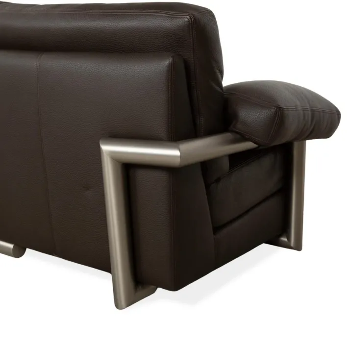 Pamono Vintage Medea Four-Seater Sofa in Leather by Artanova Clearance