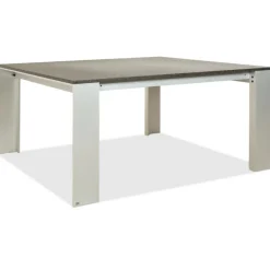 Pamono Vintage Metal Dining Table in Black Anthracite Granite and Metal by Rolf Benz Clearance
