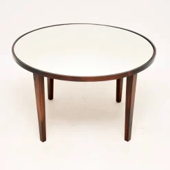 Pamono Vintage Mirrored Rosewood Coffee Table Discount