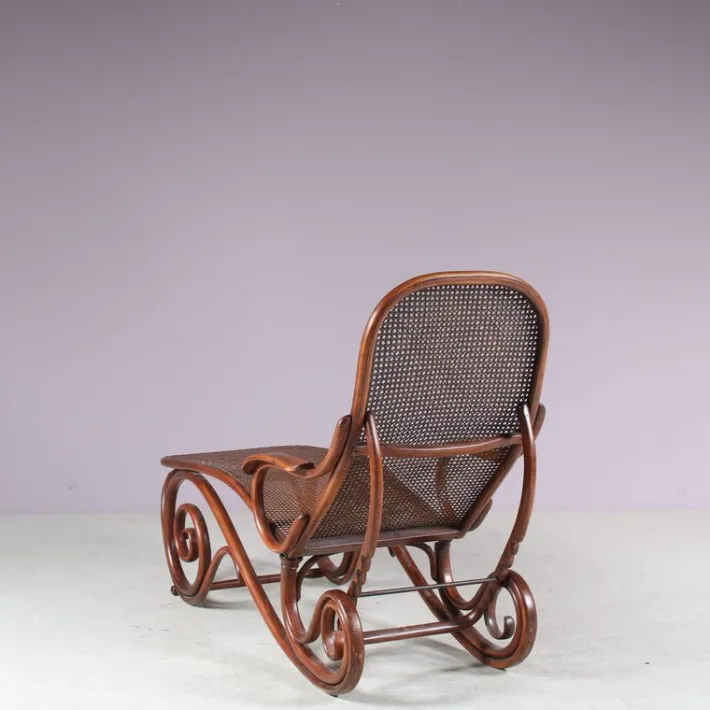 Pamono Vintage Model 2 Adjustable Chaise Lounge by Thonet, 1890s Best