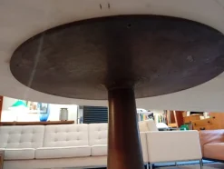 Pamono Vintage Model 302 Table with Marble Top by Angelo Mangiarotti for Bernini, 1950s Outlet