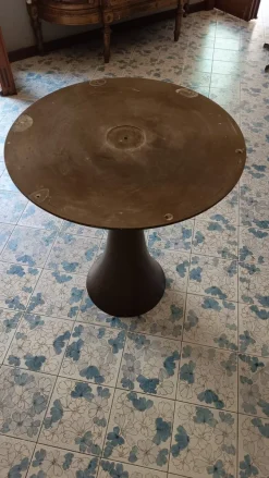 Pamono Vintage Model 302 Table with Marble Top by Angelo Mangiarotti for Bernini, 1950s Outlet