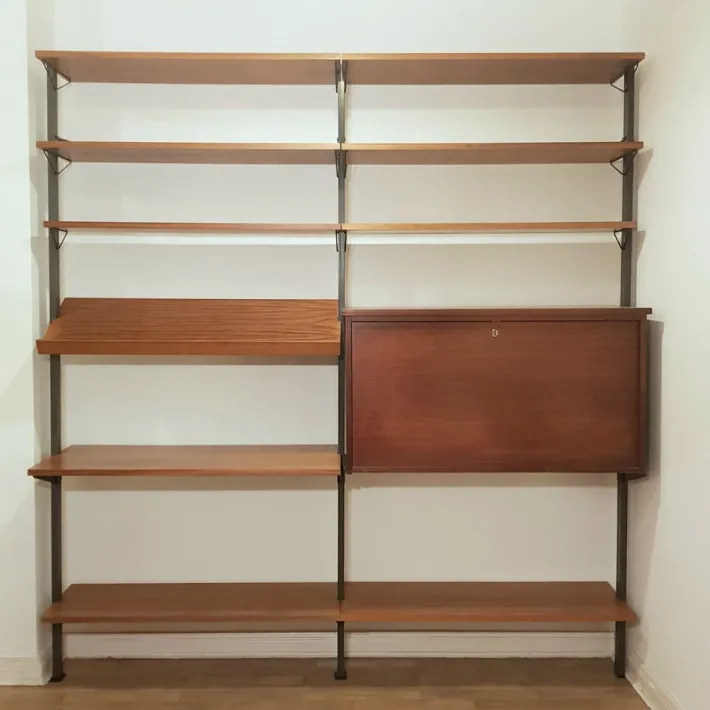 Pamono Vintage Modular Shelving System by Olof Pira, 1960s, Discount