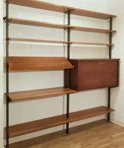 Pamono Vintage Modular Shelving System by Olof Pira, 1960s, Discount