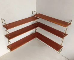 Pamono Vintage Modular Teak Shelves, 1970s Online
