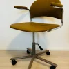 Pamono Vintage Mustard Office Desk Chair by Kovona, 1970s