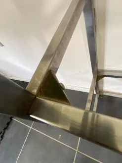 Pamono Vintage N2 Wall Shelf in Glass and Chrome, 1970 Best