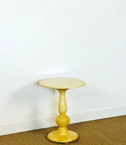 Pamono Vintage Natural Onyx Pedestal Table with Sculptural Design, 1960 Clearance