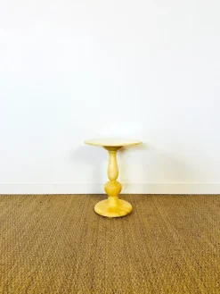 Pamono Vintage Natural Onyx Pedestal Table with Sculptural Design, 1960 Clearance