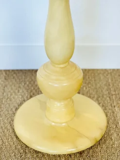 Pamono Vintage Natural Onyx Pedestal Table with Sculptural Design, 1960 Clearance