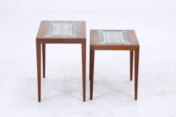 Pamono Vintage Nesting Tables by Severin Hansen for Haslev Møbelsnedkeri, 1960s, Set of 2 New