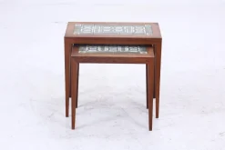 Pamono Vintage Nesting Tables by Severin Hansen for Haslev Møbelsnedkeri, 1960s, Set of 2 New