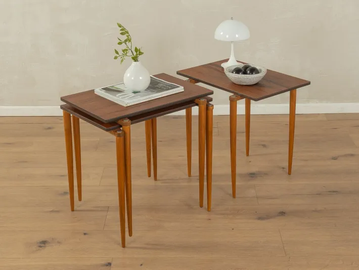 Pamono Vintage Nesting Tables from Opal Möbelk, 1960s, Set of 3 Sale