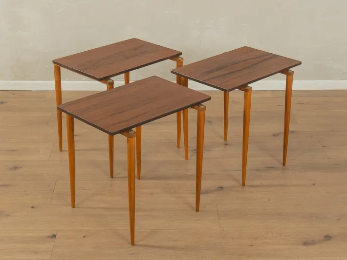 Pamono Vintage Nesting Tables from Opal Möbelk, 1960s, Set of 3 Sale