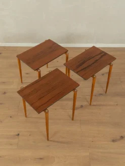 Pamono Vintage Nesting Tables from Opal Möbelk, 1960s, Set of 3 Sale