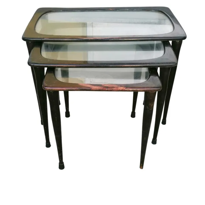 Pamono Vintage Nesting Tables, 1950s, Set of 3 Sale