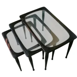 Pamono Vintage Nesting Tables, 1950s, Set of 3 Sale