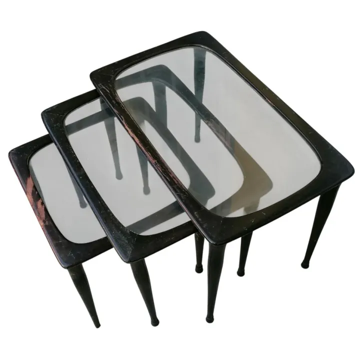 Pamono Vintage Nesting Tables, 1950s, Set of 3 Sale