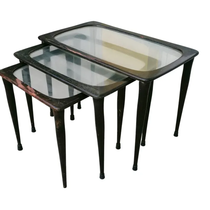 Pamono Vintage Nesting Tables, 1950s, Set of 3 Sale