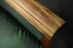 Pamono Vintage Norwegian Rosewood and Bottle Green Velour Sofa and Chair by Knut Sæter for Vatne Møbler, 1960s, Set of 2 Hot