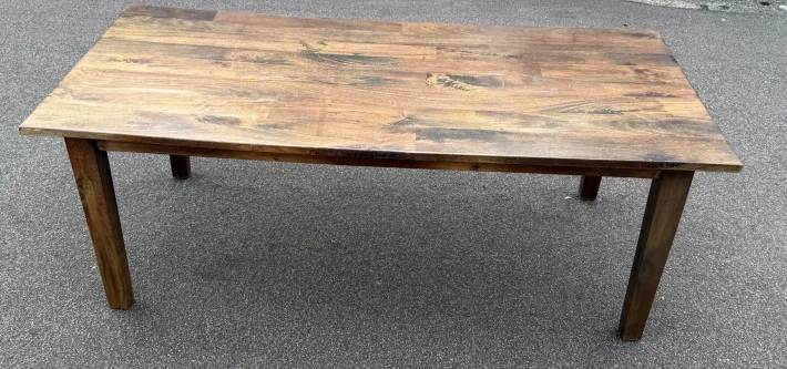 Pamono Vintage Oak Dining Table, 1970s New