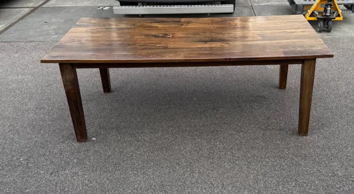 Pamono Vintage Oak Dining Table, 1970s New