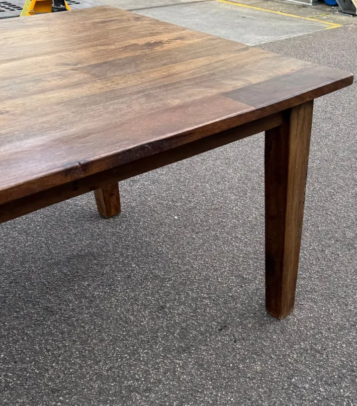 Pamono Vintage Oak Dining Table, 1970s New