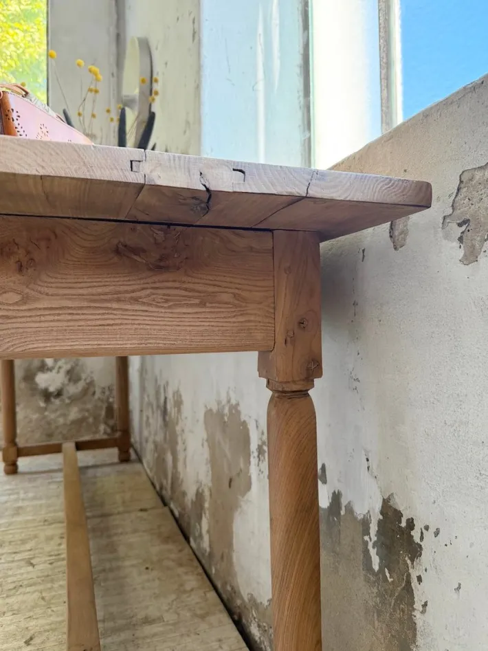 Pamono Vintage Oak Drapers Console Table, 1950s Online