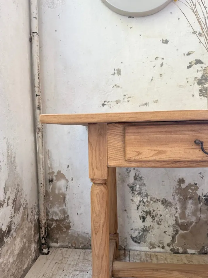 Pamono Vintage Oak Drapers Console Table, 1950s Online