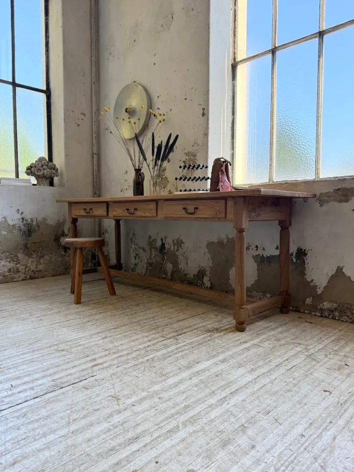 Pamono Vintage Oak Drapers Console Table, 1950s Online