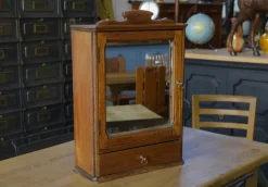 Pamono Vintage Oak Medicine Cabinet, 1950s New