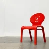 Pamono Vintage Postmodern Wooden Children Clown Face Chair, 1990s Hot