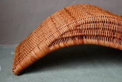 Pamono Vintage Rattan Chaise Lounge by Carl Öjerstam for Ikea Clearance