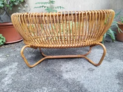 Pamono Vintage Rattan Cradle, 1950s Discount