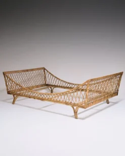 Pamono Vintage Rattan Daybed, 1970s Best